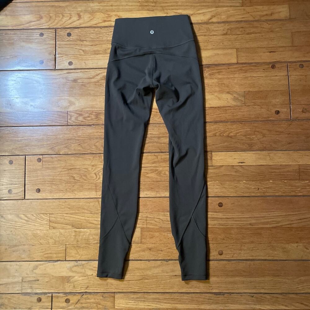 Lululemon In Movement Tight 28" *Everlux Dark Olive
